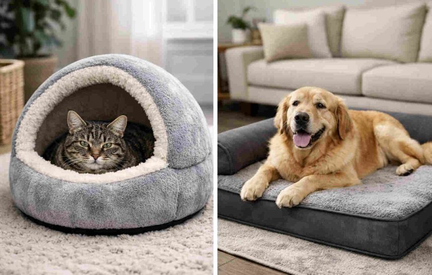 Как да изберем легло за куче или котка - размер, материали и най-чести грешки